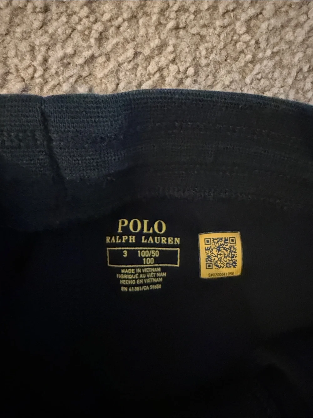 Ralph Lauren Kids Black Logo Sweat Joggers